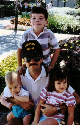 Jim found a peaceful solace with the children in his care.