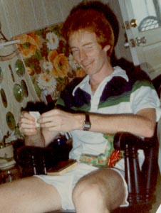 Mac, was known to use his orange hair as a chick magnet.